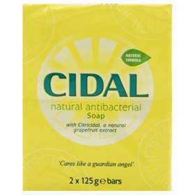 Cidal Natural Antibacterial Soap 125g - ExpressChemist.co.uk - Buy Online