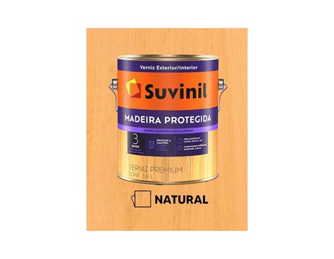 Verniz Madeira Protegida Brilhante Suvinil Natural VIVA COR TINTAS