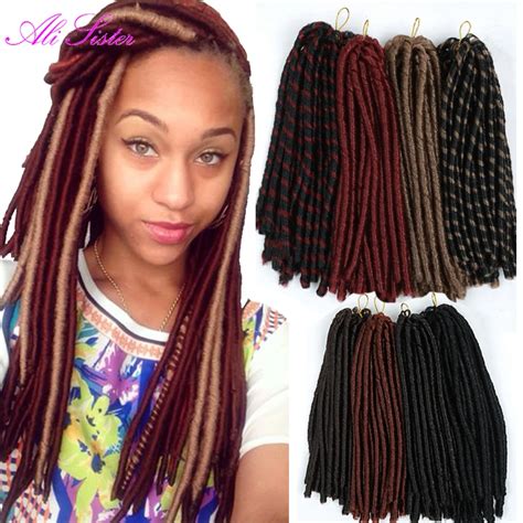 Crochet Hair Extensions Faux Locs Extension Havana Mambo Twist Crochet Braid Hair Synthetic Hair