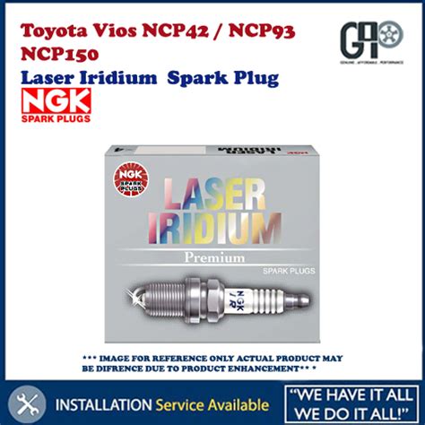 Ngk Laser Iridium Spark Plug For Toyota Vios Ncp Ncp Ncp