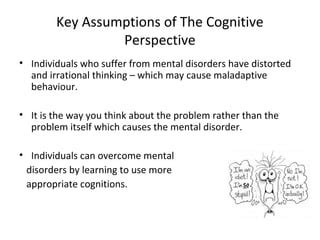 Cognitive Approach To Abnormality AS PPT