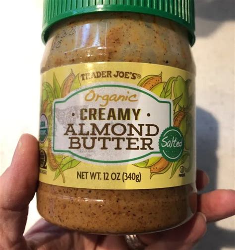 Trader Joes Organic Salted Creamy Almond Butter