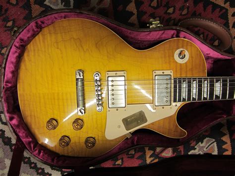 Collector S Choice 26 1959 Les Paul Whitford Burst Gibson Audiofanzine