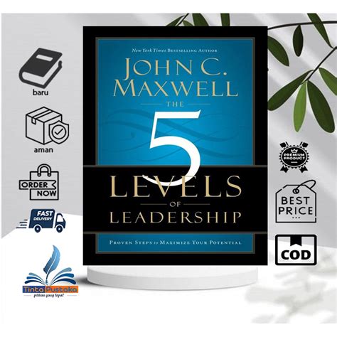 Jual The 5 Levels Of Leadership Proven Steps To Maximize Your Potential