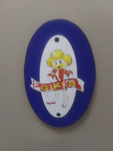 Girls Restroom Sign Chuck E Cheese S In North Dartmouth  Zachary Freet Flickr