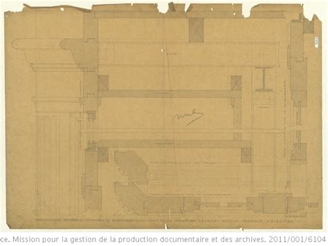 Plans Du Quart Nord Est Du Quadrilat Re Richelieu B Timent Vivienne