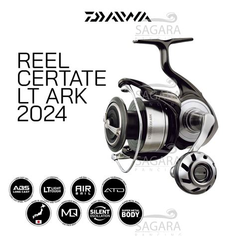 Jual Reel Daiwa Certate Lt Ark Reel Pancing Spinning Shopee