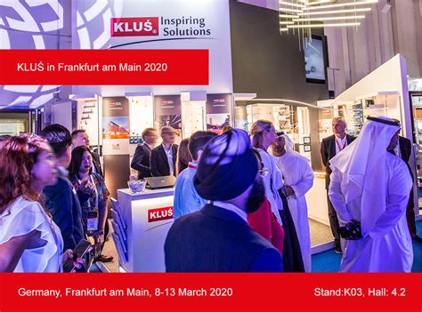 KLUS LED Lighting Products On Display At The 2020 Light Building Show