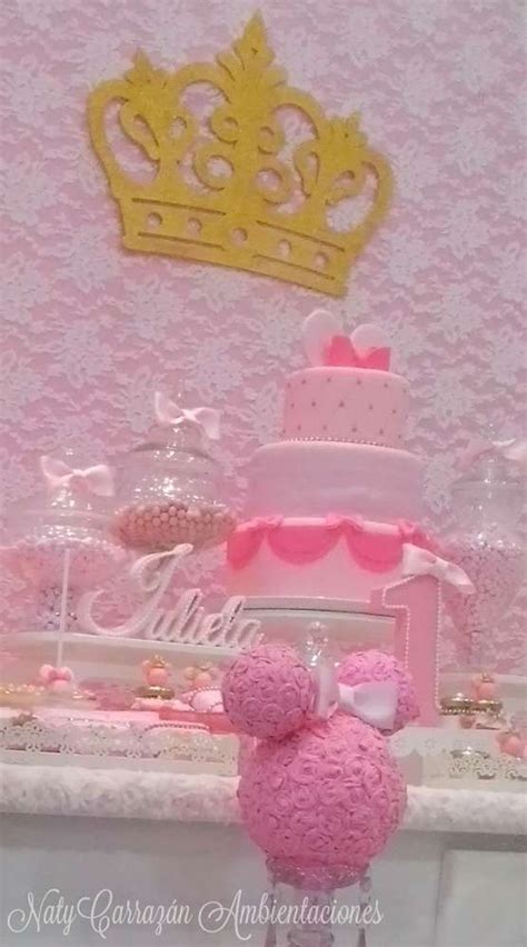 Minnie mouse pink Birthday Party Ideas | Photo 3 of 15 | Pink birthday ...