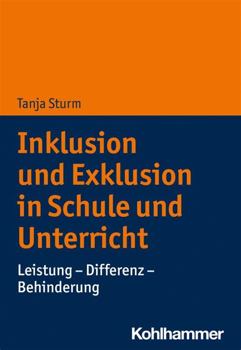 Inklusion Und Exklusion In Schule Und Unterricht Lesejury