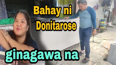 Bahay Na Lilipatan Nila Donitarose At Nanay Rosario Sinimulan Na Nating