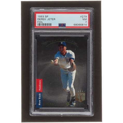 Derek Jeter 1993 Sp 279 Foil Rc Psa 7 Pristine Auction