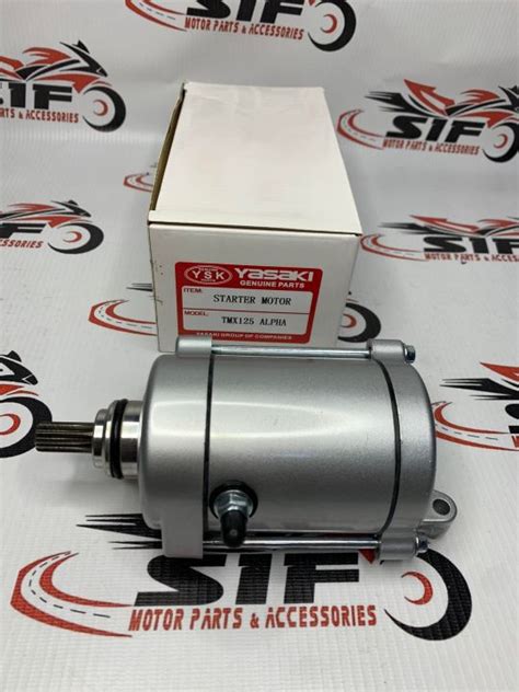 SIF STARTER MOTOR HONDA TMX 125 ALPHA YSK Lazada PH