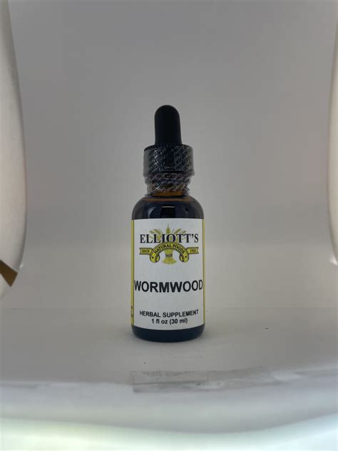 Wormwood Liquid Extract - Elliotts Vitamins