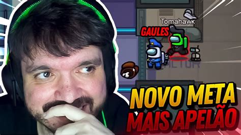 Impossivel Gaules Criou A Nova Jogada Mais Apelona De Impostor Do Amongg Us Youtube