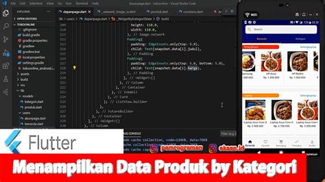 Menampilkan Data Produk Masing Masing Kategori Belajar Flutter