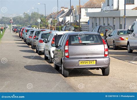 Row Of Parked Cars Editorial Stock Photo Image Of Park 33879918