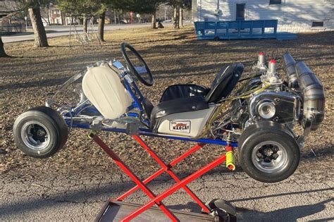 No Reserve Twin Engine 1968 Margay New Breed Go Kart For Sale On BaT