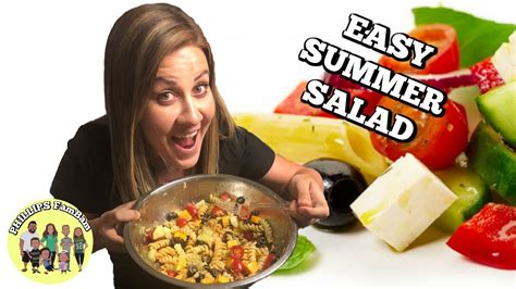 Easy Summer Salad Recipe Youtube