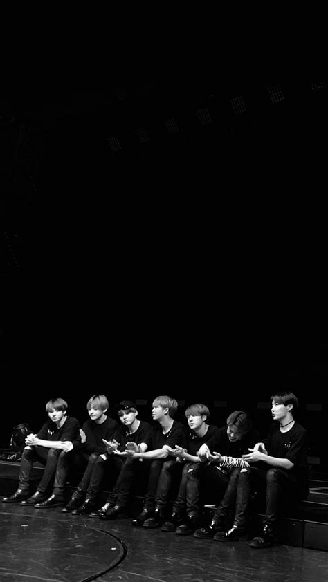 BTS Black and White Wallpapers - Top Free BTS Black and White Backgrounds - WallpaperAccess