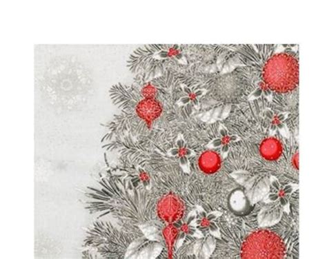 Festive Beauty Christmas Tree PANEL Winter 24 Inches By Lara Skinner