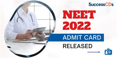 Neet 2022 Admit Card Released Download Now