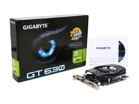 Refurbished: GIGABYTE GeForce GT 630 Video Card GV-N630-2GI REV3.0 ...