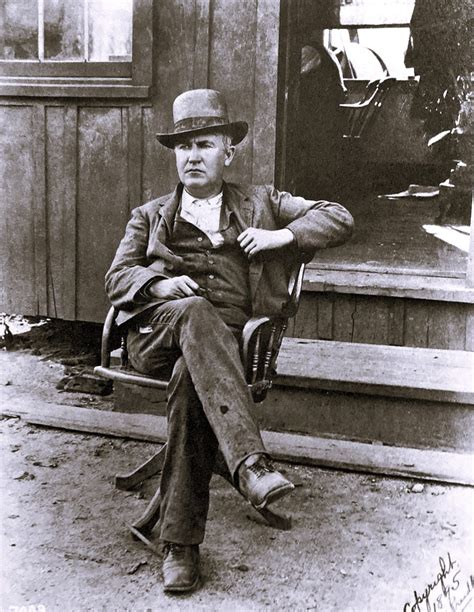 Joe Bilby On Twitter Thomas Edison Relaxes In Front Of His Office In