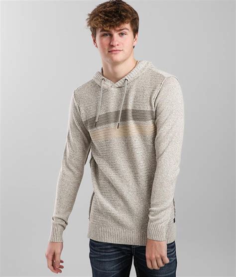 Outpost Makers Crossover Hooded Sweater Mens Sweaters In Ice Heather