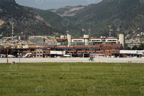 Genoa airport terminal runway view 17712881 Stock Photo at Vecteezy