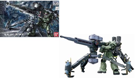 GUNDAM HG Zaku II Big Gun Set Thunderbolt Vers 1 144 Model Kit