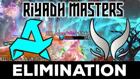 ELIMINATION SERIES SEA Vs CHINA AURORA Vs WBG XG EWC RIYADH