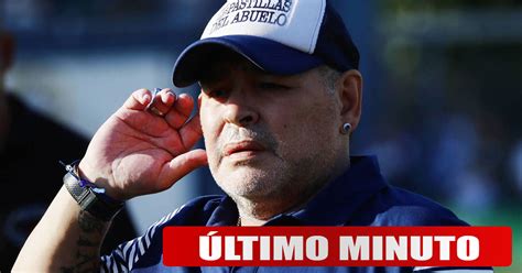 Conmoción Mundial Murió Diego Armando Maradona A Los 60 Años