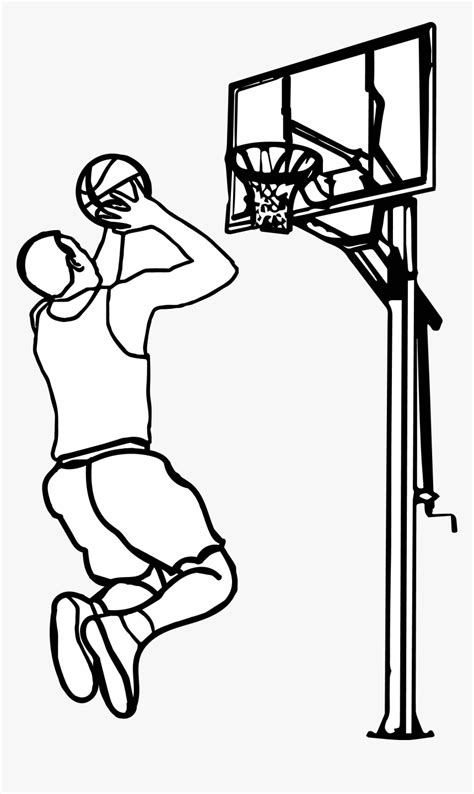 Basketball Drawing Outline