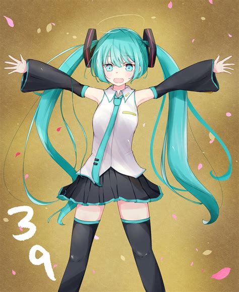 初音ミク「いつもありがとう ミクの日 ミクの日2023 初音ミク 」ぜんじまる超ボーマス430 お 12のイラスト