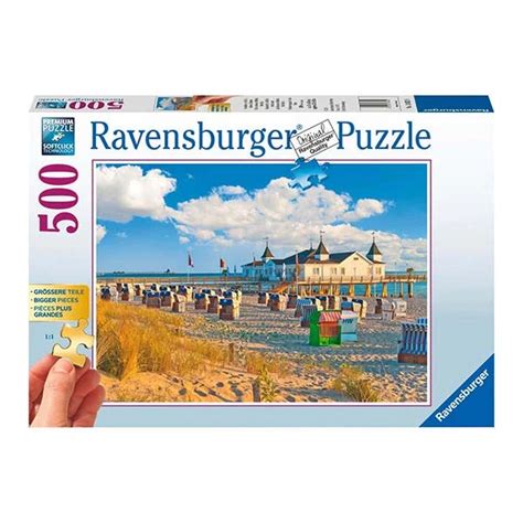 Mirax Hobbies RAVENSBURGER 13652 PLAYA DE AHLBECK 500 PIEZAS PUZZLE