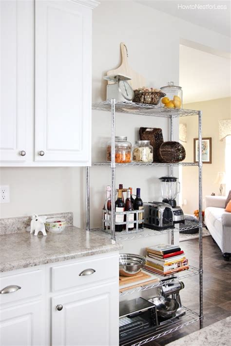 Kitchen Industrial Shelving - How to Nest for Less™