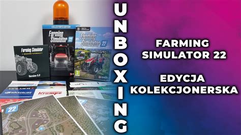 Farming Simulator 22 Edycja Kolekcjonerska Collector S Edition