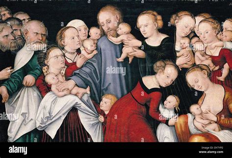 Lucas Cranach El Joven Cristo La Bendici N De Los Ni Os Fotograf A De