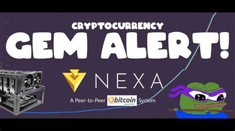 The Most Underrated Undiscovered Gem In Crypto Right Now Nexa From