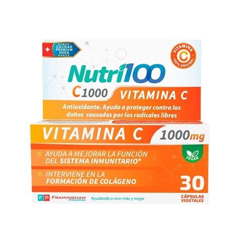 Framingham Pharma Suplemento Nutricional Nutri Vit C Mg