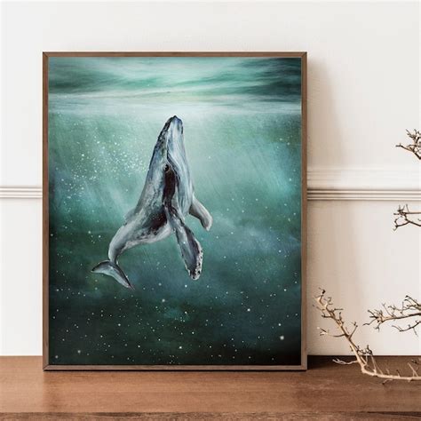 Humpback Whale Art Etsy