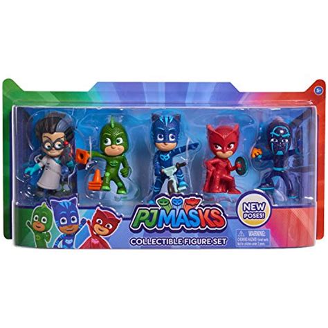 Pj Masks Collectible Piece Figure Set Catboy Owlette Gekko Romeo