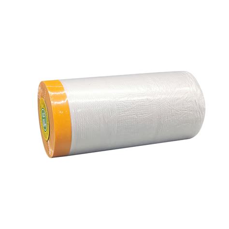 Tape And Drape Pre Taped Masking Film For Automotive Painting Covering