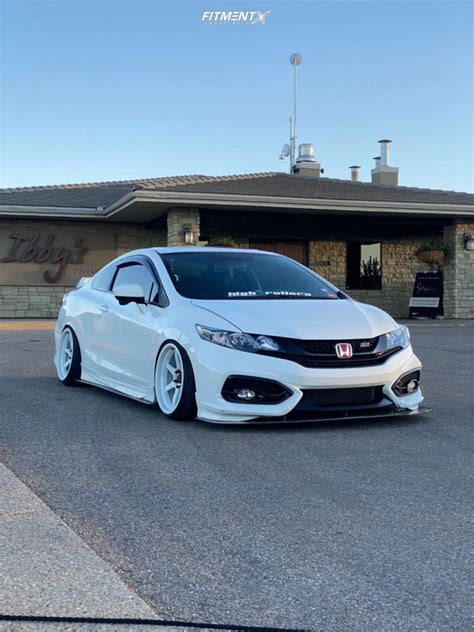 2015 Honda Civic Si With 18x95 Cosmis Racing Xt 006r And Rovelo 215x35