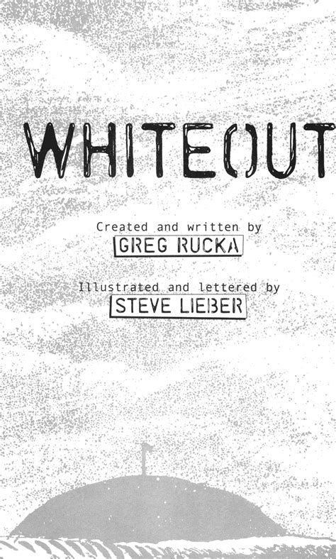 Read online Whiteout comic - Issue # TPB