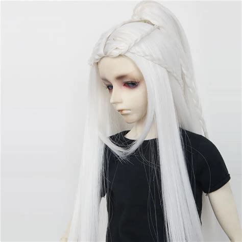 Cm Bjd Doll Wigs Vintage Style Long Straight Doll Hair