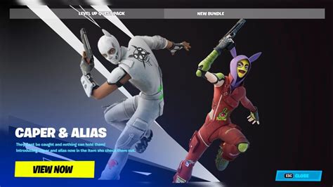 Fortnite Guide How To Get And Customize Caper And Alias Jumpsuit Skins