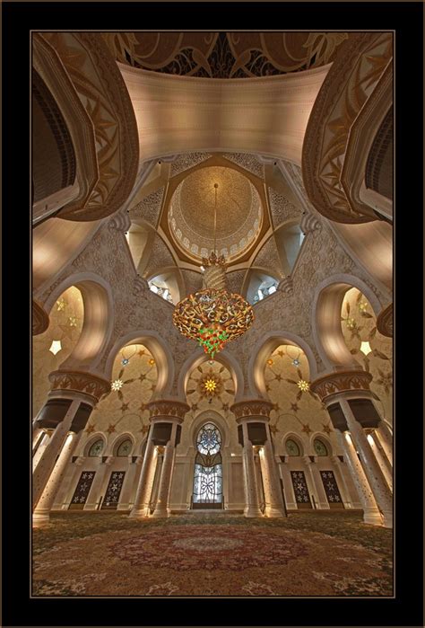 Sheikh Zayed Mosque (Main prayer hall) - Architecture - Photo.net