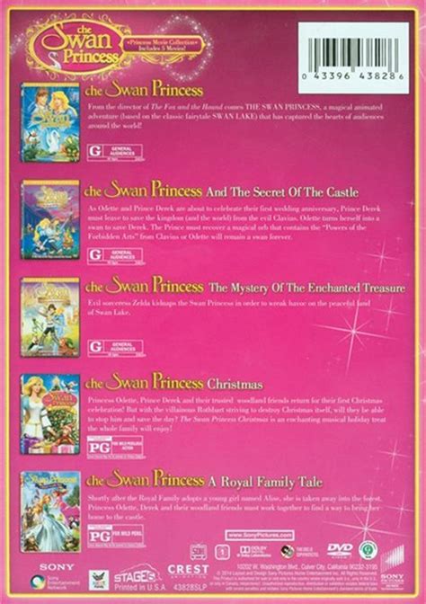 Swan Princess The Princess Movie Collection Dvd 1994 Dvd Empire